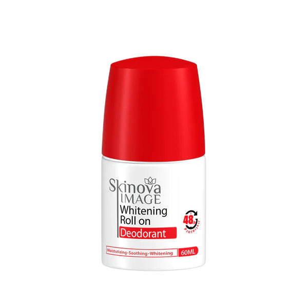 SKINOVA IMAGE WHITENING ROLL ON 60ML Elder ROSE — مزيل عرق رول أون للتفتيح برائحة الورد ٦٠ مل