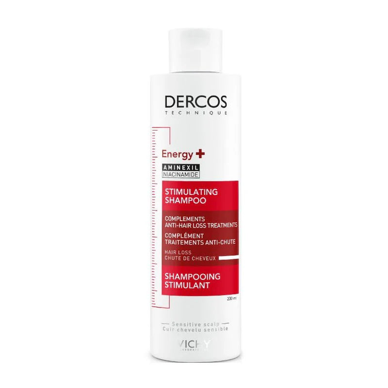 Vichy Dercos Energising Anti Hair Fall Shampoo - 200ml — شامبو ضد تساقط الشعر لتقوية الشعر ٢٠٠ مل
