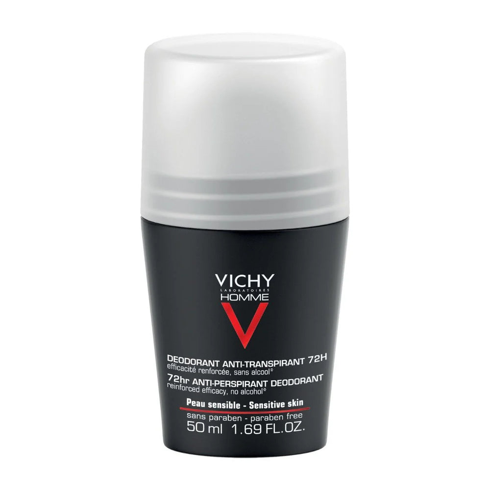 Vichy Homme Extreme Control 72H Anti-Perspirant Roll-On - 50ml — مزيل عرق رول أون للرجال ٧٢ ساعة ٥٠ مل
