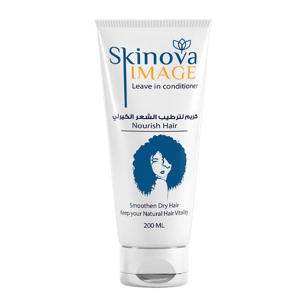 SKINOVA CURLY LEAVE IN CONDITIONER 200ml — بلسم للشعر المجعد ليڤ إن ٢٠٠ مل